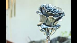 Made with a metal based frame and classic metal hinges. Making A Steel Rose Youtube
