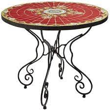 Pier 1 Outdoor Rania Mosaic Table Tiled Coffee Table Mosaic Patio Table Painted Patio Table