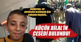 Son dakika haberleri: 4 gün önce kaybolan Bilal'in cesedi kuyuda bulundu!