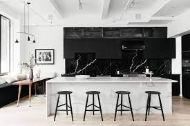 This sleek modern kitchen is designed very beautifully, with the huge industrial metallic lamp adding that wow factor to the setup. 55 Inspiring Modern Kitchens Contemporary Kitchen Ideas 2020