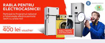 Programul rabla pentru electrocasnice continua si in 2020, editia de anul acesta avand un buget alocat pentru aproximativ 100.000 de vouchere. Voucher Emag Electrocasnice Prin Programul National Rabla Cumparama Com