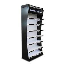 A wide variety of design display rack options are available to you, such as metallic, metal, and acrylic. Black White Cosmetic Display Rack Ideal Design Display India Private Limited Id 14850551955