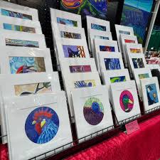 It's Holly Jolly Eve! Tomorrow and Sunday, find me at the Currie Centre at  UNB Fredericton, 10-4. I will have loads of goodies with me; everything  from canvas prints to delightful stocking