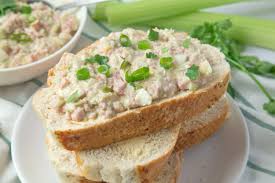 Instructions add diced or ground ham, chopped eggs, celery, and bell pepper to a large mixing bowl. Paula Deen S Best Ham Salad Sandwich Recipe Food Com