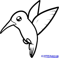 Pencil Easy Bird Drawing For Kids Humming Bird Bird Drawing For Kids Bird Drawings Easy Drawings