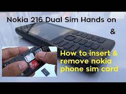 Type in the phone lock code (default is 12345) and press the center button to co. Nokia 216 Dual Sim Hands On How To Insert Remove Sim Card On Nokia Keypad Mobile Phones Youtube