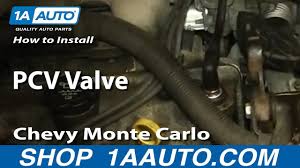 Wiring diagram chevy monte carlo 1995? How To Replace Pcv Valve 95 05 Chevy Monte Carlo Youtube