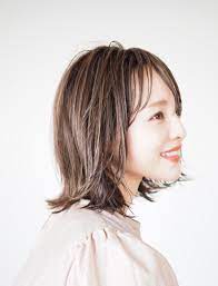 田中亜希子 ボブレイヤースタイル ロブヘアスタイル ヘアスタイリング レイヤーボブ