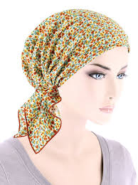 Headscarf wholesale Doris Flowers Mauve