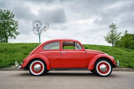 Image result for Poppy Red 1961 Beetle