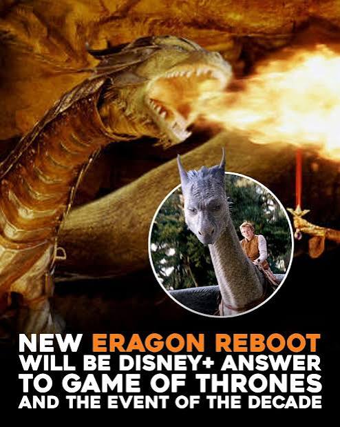 As we all know very well, Disney is taking on Eragon, but... : r/Eragon