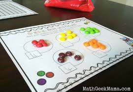 There is a color and black and white version in the download). Skittles Math Count And Graph Free Printables