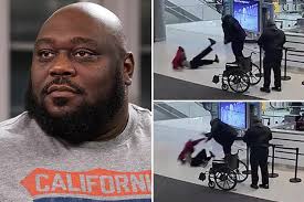 Shock CCTV 'shows Elf star Faizon Love attacking airport valet and tossing  him to the ground'