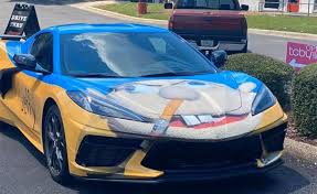 Gm's 2020 year order guide has been updated with the new corvette. Pic Somebody Thought Wrapping A C8 Corvette With Jeffy Was A Good Idea Corvette Sales News Lifestyle