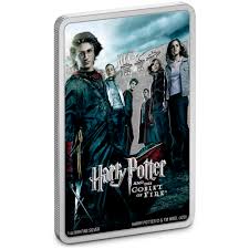The poster came wrinkled with a crease down the center. Harry Potter Movie Poster Harry Potter And The Goblet Of Fire 1oz New Zealand Mint