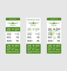 Jsk studio makes simple and to the point games. Boarding Pass Paris Vector Images 68