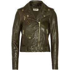 Michael Michael Kors Leather Biker Jacket Polyvore Leather Jackets Women Jackets Leather Riding Jacket