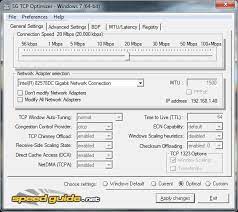 This application uses the best algorithm to find tcp optimizer is licensed as freeware for pc or laptop with windows 32 bit and 64 bit operating system. Speedguide Net Broadband Community