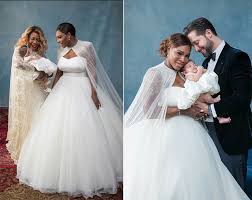 The professional tennis player got married on november 16, and she wore two absolutely stunning gowns. Serena Williams And Alexis Ohanian Contemporary Arts Center New Orleans Celebrity Wedding Weddingsutra