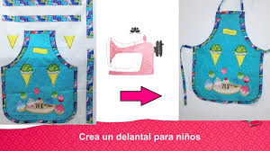Delantales para la cocina modernos delantales de cocina y de servicio de hostelería. Delantal Para Ninos Youtube