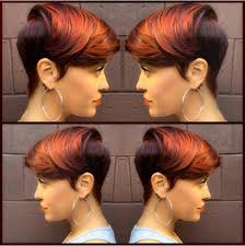 Pastel hair colors have been super popular lately, but women with medium to dark talking about short natural hairstyles for black women, embrace natural curls with this short and daring 'do! Burnt Orange Short Hairstyles For Black Women