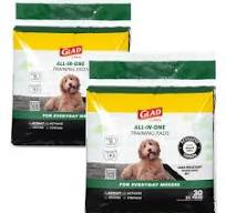 Glad for Pets Jumbo-Size Charcoal Puppy Pads, All-in-One | Black Training  Pads That Absorb & Neutralize Urine Instantly | New & Improved Quality  Puppy ...
