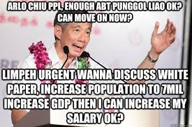 Monday Biz Back To Usual White Paper Singapore Funny