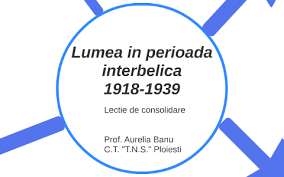 Un excelent referat despre relieful glaciar in general in romania, plus exemplificari. Lumea In Perioada Interbelica 1918 1939 By Aureliamihaela Banu