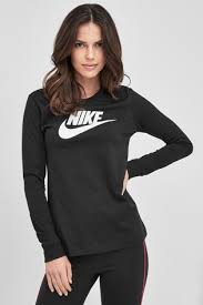 From long sleeve shirts to dress down with mom jeans for day to short sleeve styles to pair with formal trousers for smart occasions, it's time to refresh your classics. Buy Nike Essential Futura Icon Long Sleeved T Shirt From The Next Uk Online Shop
