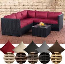 Clp Polyrattan Lounge Set Liberi 5mm Rundrattan 25 Verschiedene Farbkombinationen Komfortable Und Prakt Lounge Mobel Polyrattan Lounge Set Polyrattan Lounges