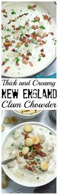 This Thick And Creamy New England Clam Chowder Recipe Is Surprisingly Easy To Make At Home Clam Chowder Recipes Seafood Bisque Recipe Chowder Recipes Seafood