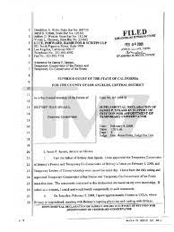 How do you establish conservatorship? Britney Spears Court Papers Britney Spears Popular Culture Media Studies