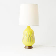 Nursery Table Lamps Yellow Table Lamp Mid Century Table Lamp Lamp