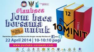 Program jom baca bersama untuk 10 minit meningkat kepada 60 penyertaan bagi tahun 2016 ppm news berita ppm news about malaysian libraries and librarians Pustaka Sarawak On Twitter Sertai Program Jom Baca Bersama Untuk 10 Minit Hantar Gambar Membaca Taip Lanbaca Info Http T Co Wj5mzsok2f Http T Co Jyv4ct0vhm