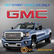 Is there a way to disable the auto door locking/unlocking feature when the vehicle . 2015 2016 Gmc Sierra 2500 3500 Plug Play Remote Start Kit Key Start 12volt Solutions