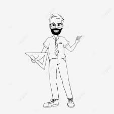 ¿mañana es el día del maestro y quieres darle a tu maestro algo para recordarle que lo aprecias? Profesor De Dibujo Lineal Profesor De Dibujo Lineal Profesor Dia Del Maestro Png Y Psd Para Descargar Gratis Pngtree