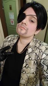 Can a leopard print coat be used as a substitute for Majima's snake-pattern  coat in a Yakuza 0 cosplay?