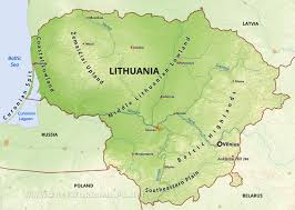 There are restrictions in place affecting u.s. Lithuania Physical Map