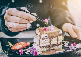 « 10 extraordinary gourmet fine dining recipes. Chef Chocolate Pastry Dessert Flower Plate Fine Garnish Icing Stock Photo Picture And Royalty Free Image Image 82755456