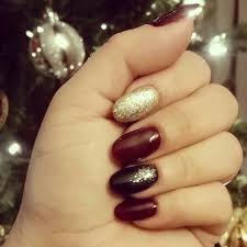 Red Black And Glitter Nails Red Black And Gold Glitter Holiday Nails My Newest Set Very Classy Christmas Nail Art Red And Gold Nails Black Gold Nails Holiday Nails