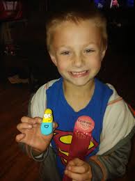 My son was happy to find this