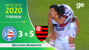 Looking for the best ceara vs bahia odds on 17/06/2021? Bahia 3 X 5 Flamengo Melhores Momentos 7Âª Rodada Brasileirao 2020 Ge Globo Youtube