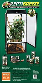 Zoo Med Reptibreeze Open Air Screen Cage Http Amzn To 2oaiziu Zoo Med Large Reptile Cages Chameleon Terrarium