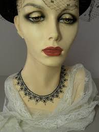 Tiny Swirl Seed Bead Pierced Drop Earrings*