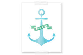 Anchor Free Printable Wall Art This Inspirational Anchor Printable Is Perfect For A Soft Serene Nursery Or Even In The Living Room Of A Coas Mobilier De Salon