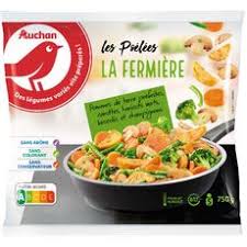 Auchan Auchan Poelee Fermiere 750g 5 Portions 750g Pas Cher A Prix Auchan