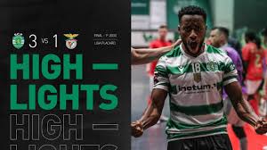 Sporting e benfica disputam este domingo o jogo dois da final do campeonato nacional de futsal. Futsal Resumo Sporting Cp X Sl Benfica Youtube
