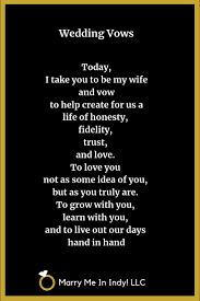 Wedding Vow Ideas And Inspiration With Pdf S Wedding Ceremony Pro Indiana Wedding Vows Wedding Vows To Husband Wedding Vows Quotes