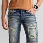 Profile Picture of Rock Revival Tyrone Stretch Short - Men's Shorts in Tyrone H204 | Buckle (@buckle.com) on Google