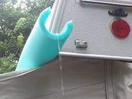 Foam Noodle Gutters For Awning Camping Camper Pop Up Camper Camper Storage